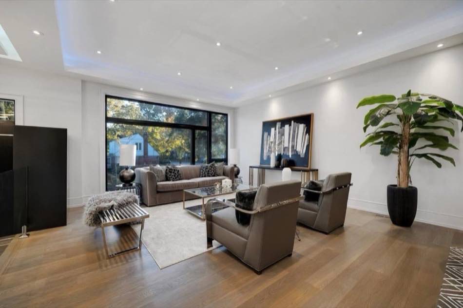 Atena Construction interior craftsmanship in a Toronto luxury home