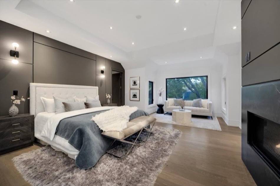 Primary bedroom suite